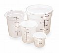 Cambro Round Food Storage Container Poly 18 Qt.