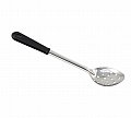 Winco 11" Perforated S/S Basting Spoon w/ Black Handle BSPB-11