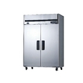 Blue Two Door Stainless Freezer - BSF49T