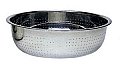 Update 11" Stainless Steel Chinese Colander - Hole Diameter: 4.
