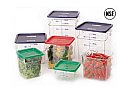 Cambro Square Food Storage Container Clear 4 Qt. 4SFSCW