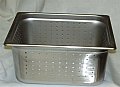 Update Half Size Steam Table Pan,Perforated 6" Deep
