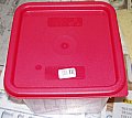 Cambro Square Cover for Storage Containers 6 and 8 qt