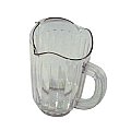 Winco 60 Ounce Clear Polycarbonate Pitchers - 4 pack WPS-60